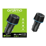 Oraimo Car Charger OCC-21DML 2 USB Output Black