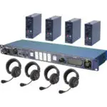 Datavideo ITC100HP1K - ITC-100 Wired Intercom System with Four HP-1 Headsets Kit