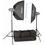 Visico Studio Flash VL 300 PLUS Softbox kit