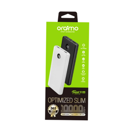 Oraimo 10000mAh Charging Power Bank