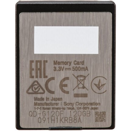 Sony 120GB G Series XQD Memory Card Kenya