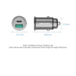 Vention Dual USB Car Charger (PD3.0+QC3.0) Kenya