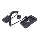 Power Adapter Cable for NP-F NP-F970 Battery Plate with LP-E17 Dummy Battery