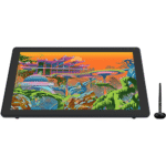 HUION Kamvas 22 Plus Pen Display Graphics Drawing Tablet with Stand