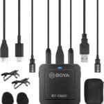 BOYA BY-DM20 Compact Dual-Channel Lavalier