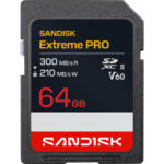 SanDisk 64GB Extreme PRO UHS-II SDXC Memory Card