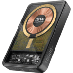 PROMATE LUCIDPACK-10 TRANSPARENT MAGSAFE WIRELESS CHARGING POWER BANK