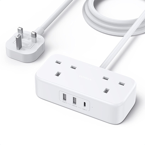 UGREEN DigiNest Cube – 7 Port Extension Lead