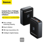Baseus Super Energy 2 in 1 Car Jump Starter Power Bank (1000A)