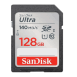SanDisk 128GB Ultra UHS-I SDXC Memory Card 140MB/s