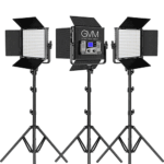GVM 800D-RGB LED Light Panel (3-Light Kit)