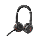 Jabra Evolve-75MS Stereo-Wireless Headset Link-370 Adapter