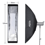Godox 30x120 cm Bowens Mount Grid Strip softbox for Strobe