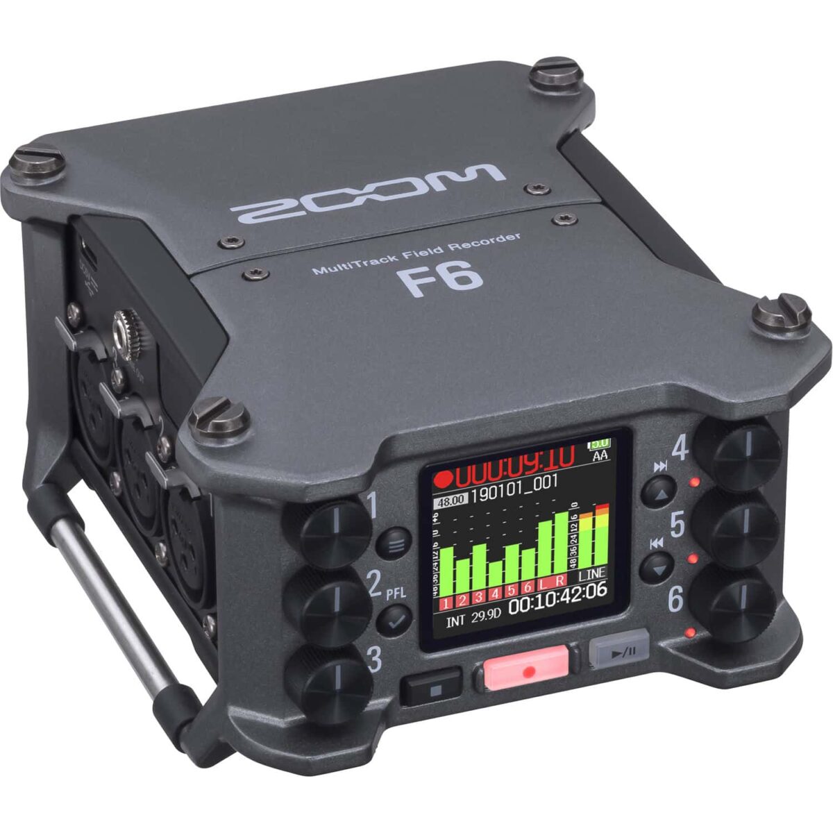 Zoom F6 6-Input / 14-Track Multitrack Field Recorder - Image 1