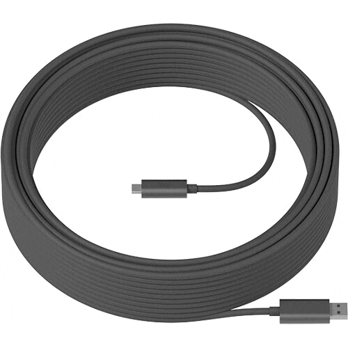 Logitech Strong USB 3.2 Gen 2 Type-A Male to USB Type-C Male Cable