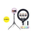 22 Inch Ring Light & Adjustable Tripod Stand