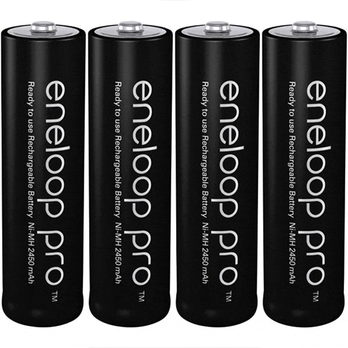 Panasonic Eneloop Pro AA 2500 mAh Rechargeable Batteries
