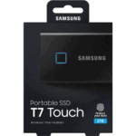 Samsung 2TB T7 Touch Portable SSD with Fingerprint Security