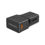 Promate TriPlug-PD20 Compact Universal Travel Adapter 20W