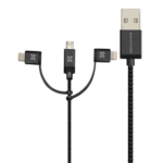 Promate UniLink-Trio 3-in-1 Charging & Data Cable