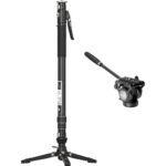 YC Onion Pineta Pro Carbon Fiber Monopod with Pedal Base
