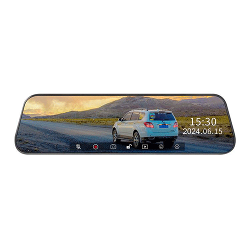 Porodo Mirror Camera Full HD Recording with Collision Detection