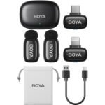 BOYA mini 2-Person Tiny Wireless Microphone System