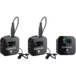 Saramonic Blink 900 B2 2-Person Digital Camera-Mount Wireless Omni Lavalier Microphone System 2.4 GHz