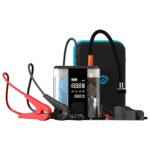 Powerology 8800mAh Multi-Functional Jump Starter & Air Compressor with Tire Inflator