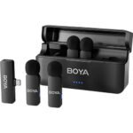 BOYA BY-V4U Ultracompact 4-Person Wireless Microphone System