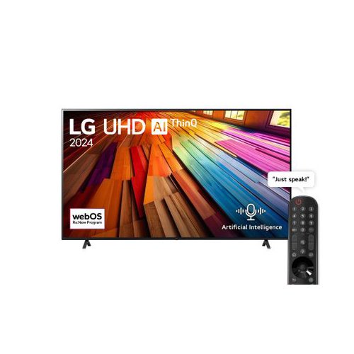 LG 75UT80006 75 inch 4K Smart TV 2024 AI Magic