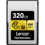 Lexar Professional 320GB CFexpress Type A card Gold