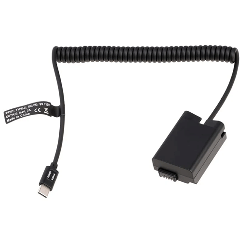 Caisi-USB-Type-C-Connector-to-EN-EL25-Dummy-Battery-Power-Adapter-for-Nikon-ZFC-Z30-Z50-Camera Caisi USB Type-C Connector to EN-EL25 Dummy Battery Power Adapter for Nikon ZFC Z30 Z50 Camera - Image 1