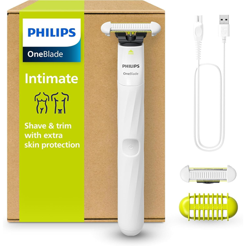 118 Philips OneBlade Intimate Unisex Trimmer - QP1924/30
