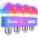 Govee Smart Light Bulb E27 with Music Sync 4-pack