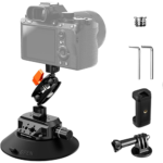 K&F Concept MS -44 Suction Cup Camera Mount with Magic Arm