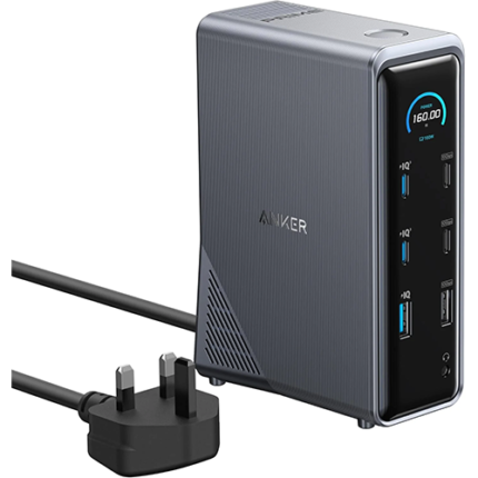 Anker Prime Charging Docking Station (14-in-1, Dual Display, 160W)