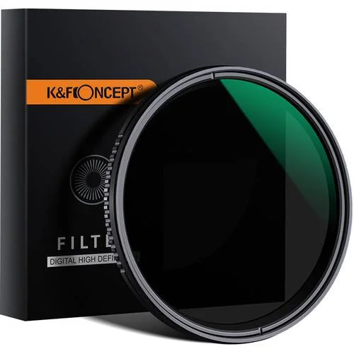 191 k&f concept variable fader nd8-nd2000 filter (82mm)