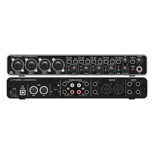284 Behringer U-PHORIA UMC404HD Audio Interface