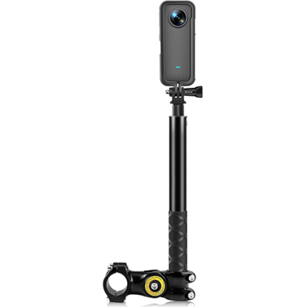PULUZ Motorcycle Bike Handlebar Mount and Selfie Stick