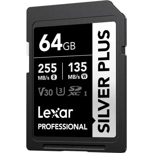 IMG-20260623-WA0008 Lexar 64GB Professional Silver Plus UHS-I SDXC Memory Card (255 MB/s)