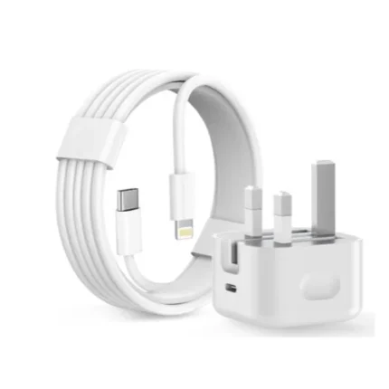 UGREEN USB-C Power Adapter with Cable, 20W Power Output, USB-C to Lightning 1M Cable CD137