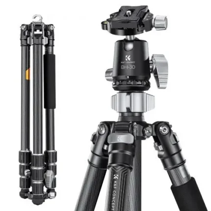 K&F X-Series 1.72m Carbon Fiber Ball Head Tripod plus Monopod