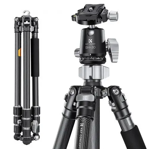 XSeries-1.72m-Carbon-Fiber-Ball-Head-Tripod-plus-Monopod-1100x1100-1 K&F X-Series 1.72m Carbon Fiber Ball Head Tripod plus Monopod