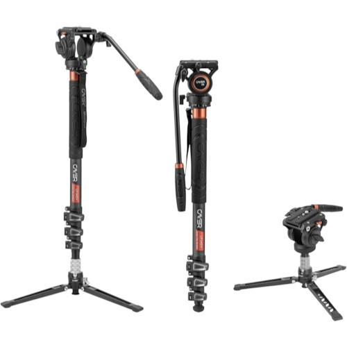 Cayer-CF34-1500x1282-1.jpg Cayer CF34 Carbon Fiber Camera Monopod Kit - Image 1
